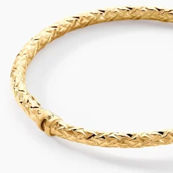 Histoire d'Or Bracelet Jonc Shiny Diamante Or Jaune* Bracelets|Bracelets Joncs