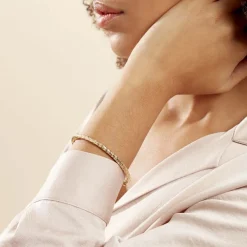 Histoire d'Or Bracelet Jonc Shiny Diamante Or Jaune* Bracelets|Bracelets Joncs