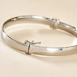 Clearance Histoire d'Or Bracelet Jonc Thaira Argent Blanc