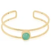 Histoire d'Or Bracelet Jonc Veina Plaqué Or Jaune Aventurine* Bracelets|Bracelets Joncs