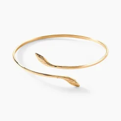 Histoire d'Or Bracelet Jonc Wandala Plaqué Or Jaune