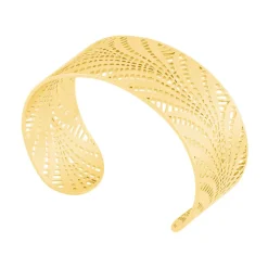 Hot Histoire d'Or Bracelet Jonc Wilson Acier Dore acier doré