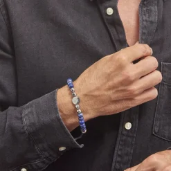 JOURDAN Bracelet 1921 Acier Blanc 艙il De Tigre* Bracelets|Bracelets Fantaisie