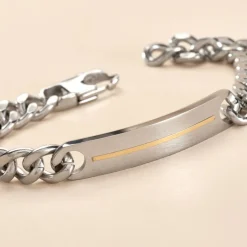 JOURDAN Bracelet Acier Gris* Bracelets Fantaisie