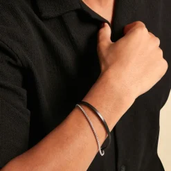 JOURDAN Bracelet Arpad Acier Argenté* Bracelets|Bracelets Fantaisie