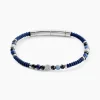 JOURDAN Bracelet Arttu Acier Argenté Sodalite Agate* Bracelets|Bracelets Fantaisie