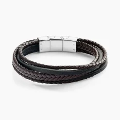 Best JOURDAN Bracelet Byron Acier Blanc