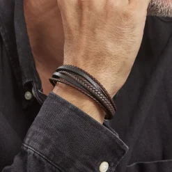 Best JOURDAN Bracelet Byron Acier Blanc