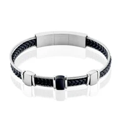 Hot JOURDAN Bracelet Cook Acier Bicolore