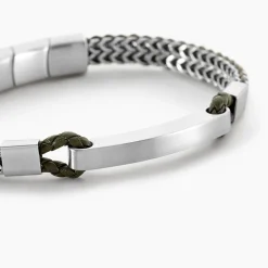 JOURDAN Bracelet Donovan Acier Argenté* Bracelets|Bracelets Fantaisie