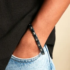 JOURDAN Bracelet Halldor Acier Argenté