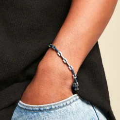 Sale JOURDAN Bracelet Iain Acier Argenté