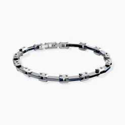 Online JOURDAN Bracelet Iain Acier Argenté