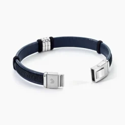 JOURDAN Bracelet Orso Cuir Bleu* Bracelets