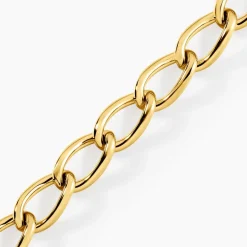 Outlet Histoire d'Or Bracelet Justinien Acier Doré