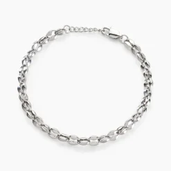 Histoire d'Or Bracelet Kresten Acier Argenté* Bracelets|Bracelets Fantaisie