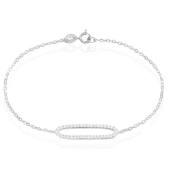 Histoire d'Or Bracelet Laïde Argent Blanc Oxyde De Zirconium* Bracelets|Bracelets Fantaisie