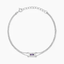 Histoire d'Or Bracelet Laurine Argent Blanc Oxyde De Zirconium* Bracelets|Bracelets Fantaisie