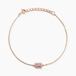 Histoire d'Or Bracelet Laurine Argent Rose Oxyde De Zirconium* Bracelets|Bracelets Fantaisie