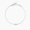 New Histoire d'Or Bracelet Leandra Argent Blanc