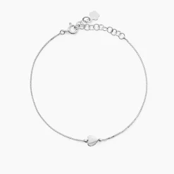New Histoire d'Or Bracelet Leandra Argent Blanc