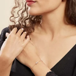 Histoire d'Or Bracelet Lehar Plaqué Or Oxyde De Zirconium* Bracelets|Bracelets Fantaisie