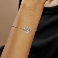 Clearance Histoire d'Or Bracelet Lev argent blanc