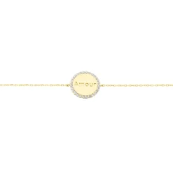 Online Histoire d'Or Bracelet Levon Or Jaune Oxyde De Zirconium