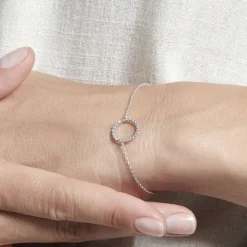 New Histoire d'Or Bracelet Lidig Argent Oxyde De Zirconium