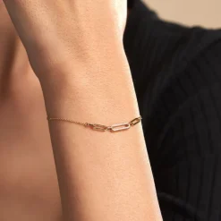 Discount Histoire d'Or Bracelet Link Or Jaune