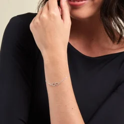 Histoire d'Or Bracelet Lirael Argent Blanc* Bracelets|Bracelets Fantaisie