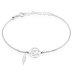 Online Histoire d'Or Bracelet Lorelle Argent Blanc