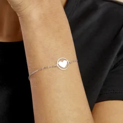 Histoire d'Or Bracelet Lova Argent Blanc