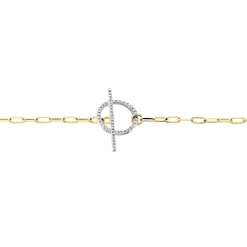 Hot Histoire d'Or Bracelet Loved One Or Jaune Diamant