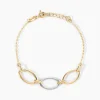 Discount Histoire d'Or Bracelet Lucia Or Bicolore