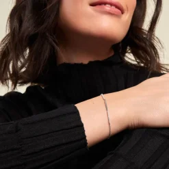 Histoire d'Or Bracelet Luciane Argent Blanc Oxyde De Zirconium* Bracelets|Bracelets Fantaisie