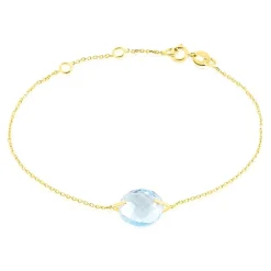 Hot Histoire d'Or Bracelet Ludmille Or Jaune Topaze or jaune topaze bleue