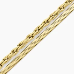 Histoire d'Or Bracelet Maddalena Acier Jaune* Bracelets|Bracelets Fantaisie