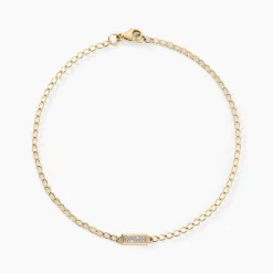Hot Histoire d'Or Bracelet Mahe Or Jaune Diamant
