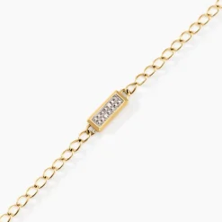 Hot Histoire d'Or Bracelet Mahe Or Jaune Diamant