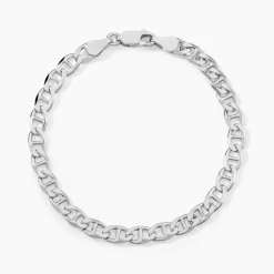 Online Histoire d'Or Bracelet Maille Argent Nazima