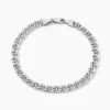 Hot Histoire d'Or Bracelet Maille Argent Piato