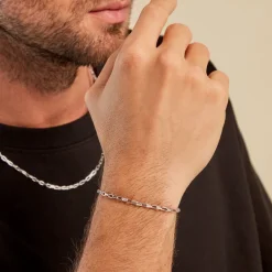 Histoire d'Or Bracelet Maille Donte Argent Blanc* Bracelets|Bracelets Fantaisie