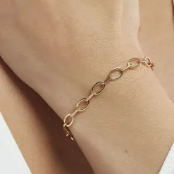 Histoire d'Or Bracelet Maille Or Jaune Crepinia* Bracelets|Bracelets Maille