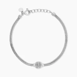 Clearance Histoire d'Or Bracelet Makana Argent Blanc