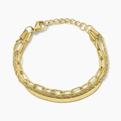 Histoire d'Or Bracelet Mandera Acier Jaune* Bracelets|Bracelets Fantaisie
