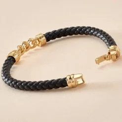 Histoire d'Or Bracelet Mani Plaque Or Doré* Bracelets|Bracelets Cordon