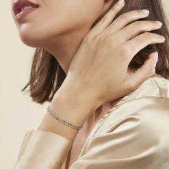 Sale Histoire d'Or Bracelet Marie-armelle Argent Blanc