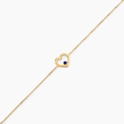 Outlet Histoire d'Or Bracelet Martella Or Jaune Saphir