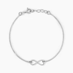 New Histoire d'Or Bracelet Martta Argent Blanc